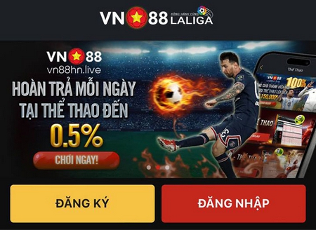 Vn88 đăng nhập